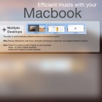 Efficient Musts with Your MacBook
